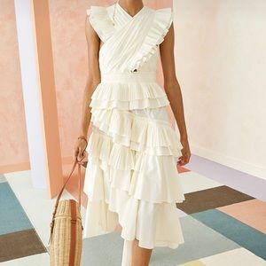 Ulla Johnson Aurore Dress in Blanc - Size 0